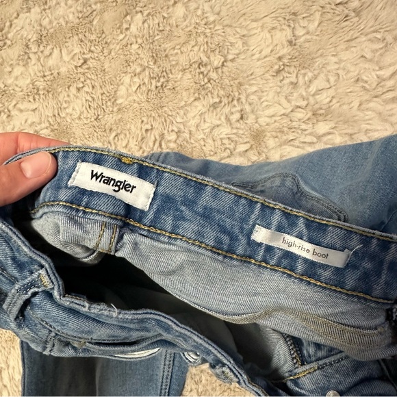 Wrangler High Rise Boot Cut Jeans 27x32 - Picture 5 of 6